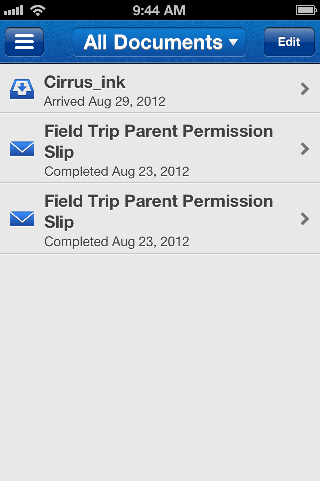 iPhone Screenshot 1